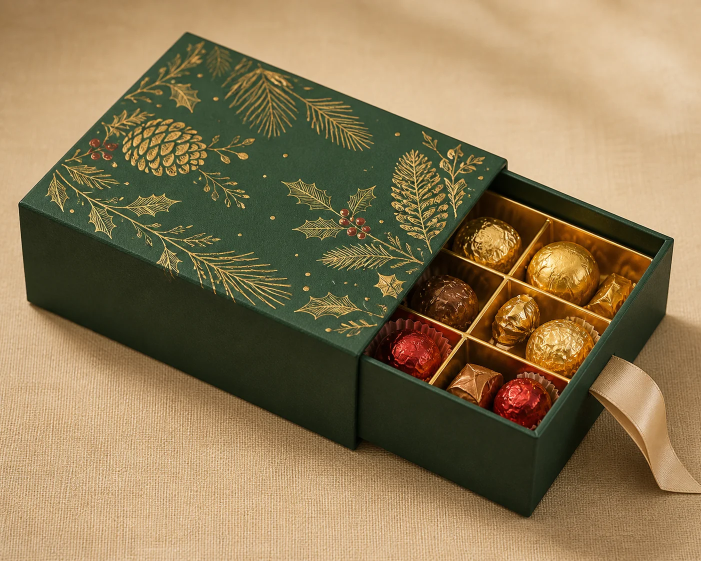 Christmas Gift Box 03 custom paper packaging